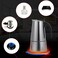 Decdeal - 450mL Stainless Steel Espresso Stove Percolator Espresso Maker Pot Stove Top Coffee Maker Italian Espresso Coffee Maker Pot Moka Pot