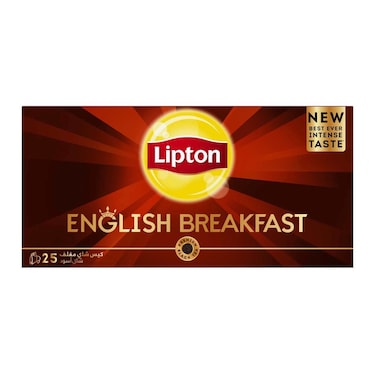 Lipton English Breakfast Tea - 25 Tea Bag
