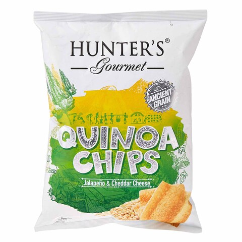 Hunter&#39;s Gourmet Jalapeno And Cheddar Cheese Quinoa Chips 75g