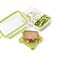 Tefal MasterSeal To Go Rectangular Brunch Box Green/Clear 1.2L