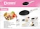 Dessini Non Stick Crepe Maker 22Cm 650W Black/White