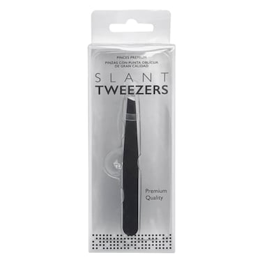 Uncle Bills Premium Slanted Tweezer Black