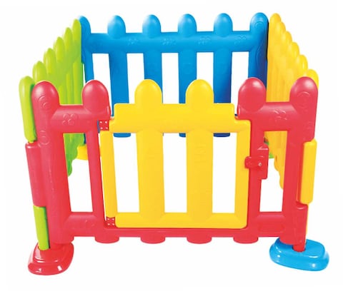 RBWTOYS  Kids Outdoor Colorful Fence 4 Pcs Set.  RW-16411  105x75x5.5cm.