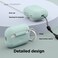 Elago Silicone Hang designed for Airpods Pro 2nd Gen (2022) case cover with Carabiner - Mint