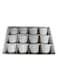 Almufarrej 12-Piece Arabic Coffee Cup Set White 90ml