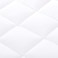 Vital Down-Alternative Mattress Topper Pad - Fiber White Soft Fluffy (Double Size -W120 X L200 Cm)