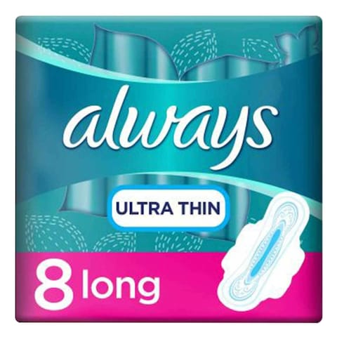 Always Ultra Thin Long 8 Pads