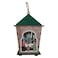 Mdf&nbsp;Lantern&nbsp;Green&nbsp;W Light&nbsp;14cm&nbsp;Rmd 01