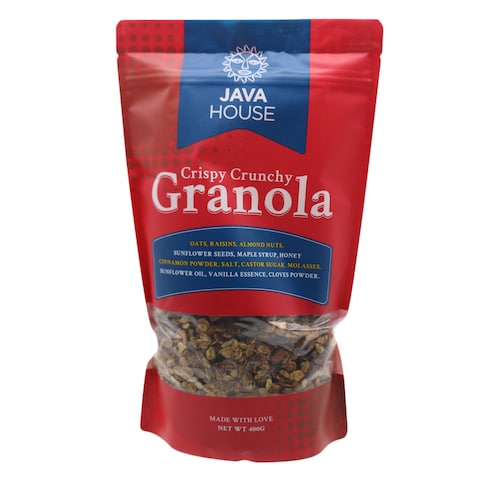 Java House Crispy Crunchy Granola Cereal 400g
