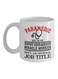 muGGyz Barb Deserved Better Printed Coffee Mug White 11Ounce