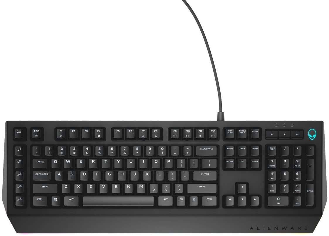 Buy Alienware Advanced Gaming Keyboard AW568 - Alienfx RGB Lighting ...