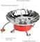 Decdeal Windproof Piezo Ignition Gas Stove Outdoor Cooking Gas Burner With Extended Pipe For Camping Picnic Bbq