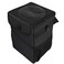 Generic-Car Trash Can Automotive Garbage Can with Lid Foldable Vehicle Trash Bin Container with Storage Pockets Waterproof &amp; Leakproof Black