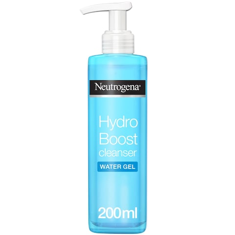 Buy Neutrogena Cleansing Water Gel Hydro Boost Normal to Dry Skin 200ml in UAE