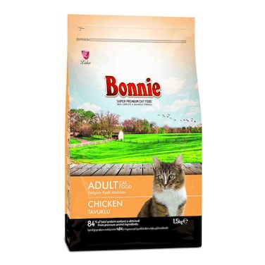 Bonnie Chicken Adult Cat Food 1.5Kg