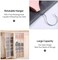Dreamons Link Double Sided Hanging Closet Dual-Sided Hanging Organizer Storage Bag for Bra Clothes Socks