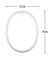 LED Neon Flex Letter Light O 30x22cm