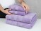 Safi Plus Luxury Hotel Quality 100% Turkish Genuine Cotton Towel Set, 2 Bath Towels 2 Hand Towels 2 Washcloths Super Soft Absorbent Towels for Bathroom &amp;amp; Kitchen Shower - Lilac Purple
