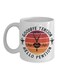 muGGyz Printed Ceramic Coffee Mug White