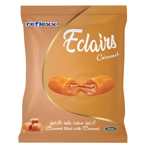 Reflexx Caramel Eclairs Toffee 80G