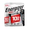 Energizer Alkaline Battery AA Pack of 4 Pieces