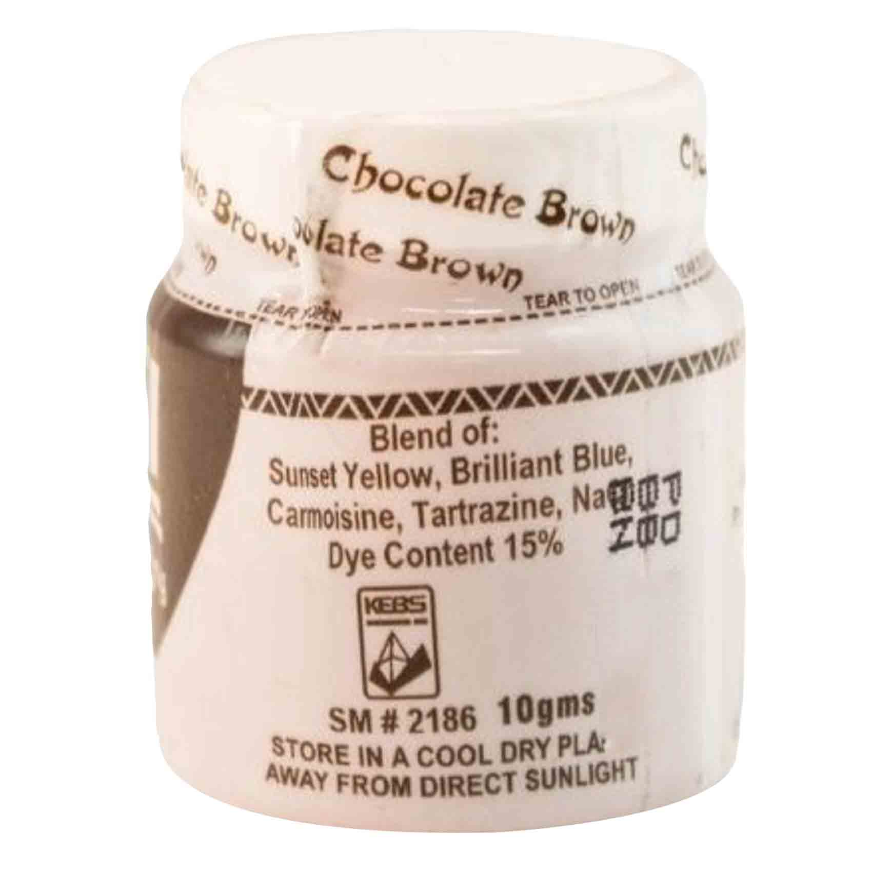 Festival Chocolate Brown Food Colour 10g