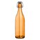 Lella Glass Bottle - 1 Liter - Orange