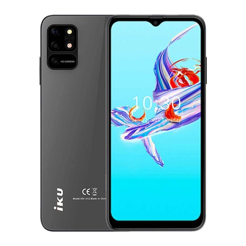 IKU A12 - 6.5-inch 64GB/4GB Dual SIM 4G Smartphone - Gray