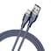 VOLTME USB C Charger Cable, 3A 60W PD (3.3ft/1.0m), Double Nylon Braided Type C Charging Cable Fast Charge for iPhone 15 Pro Max MacBook Pro 2020 iPad Pro 2021, iPad Air 5, S24 Pixel Switch, Blue