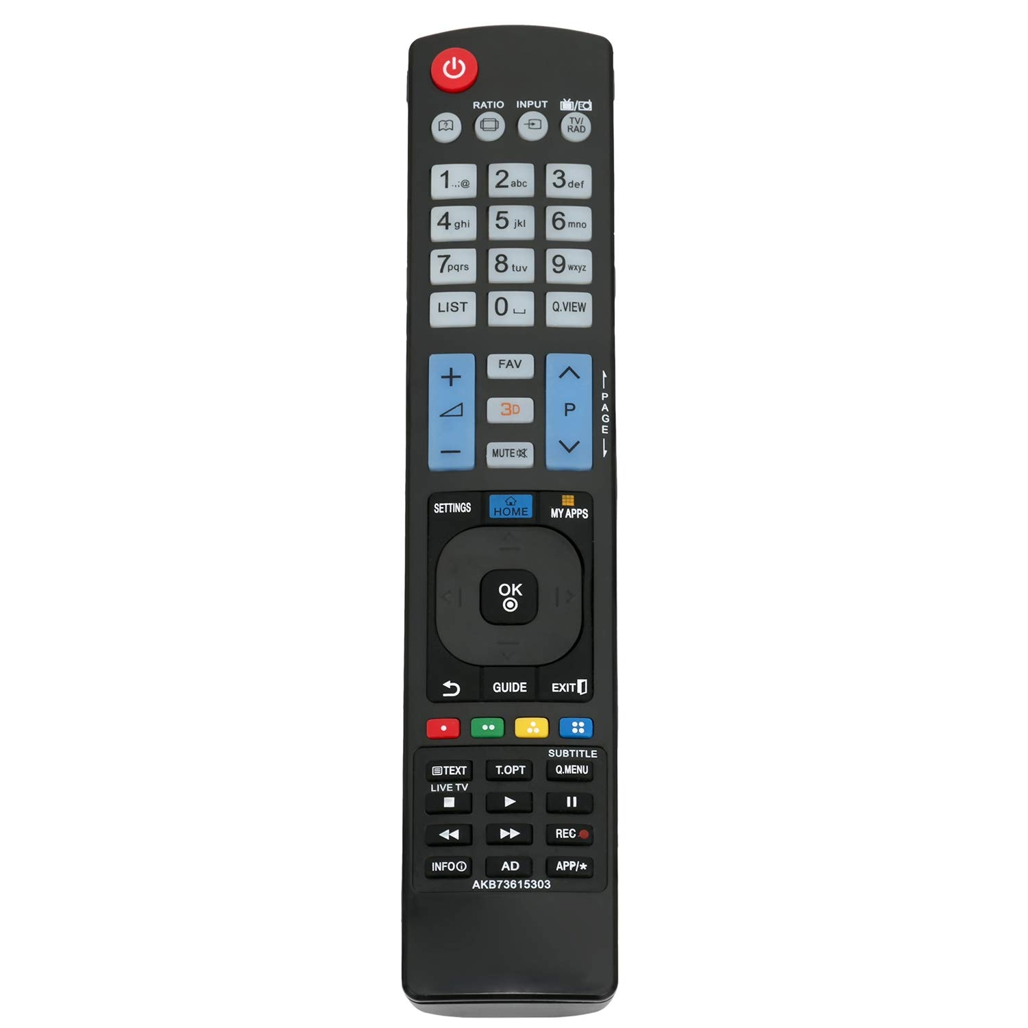 bgm Bgm AKB73615303 Remote Control