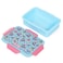 Eazy Kids 1 / 2 / 3 / 4 Compartment Convertible Bento Lunch Box Gen Z Skater - Blue 850ml