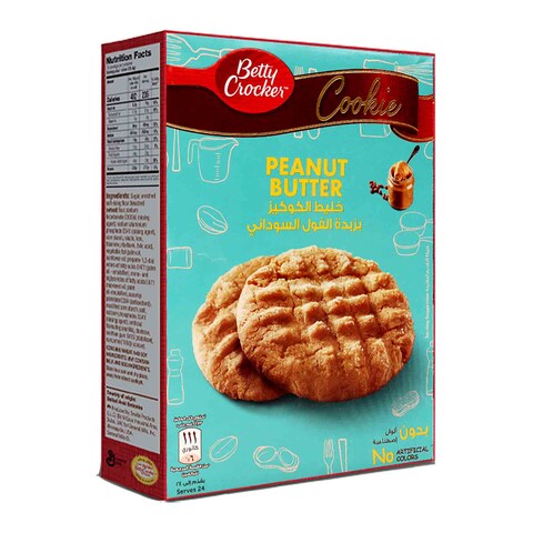 Betty Crocker Peanut Butter Cookie Mix 496g