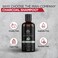 The Man Company Charcoal Shampoo For Oily Scalp To Eliminate Dandruff Healthy And Shiny Hair - 250ml