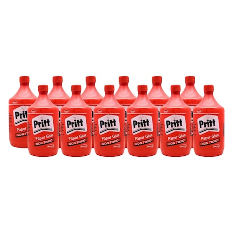 Pritt Liquid Paper Glue 1kg x Pack of 12