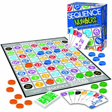 SEQUENCE Numbers by Jax - The SEQUENCE Game of Add &amp; Subtract