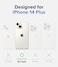 Ringke  - Apple iPhone 14 Plus Case Cover -  Fusion Series-  Matte Clear