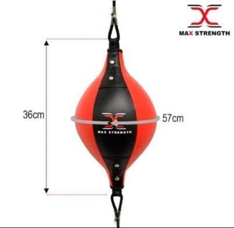 Max Strength Double End Speed Ball Floor To Ceiling Boxing Punch Bag MMA Gym Training Bag New