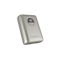 Powerology 10000mAh Power Bank with PD20W USB-C, QC3.0 USB-A, and Ultra-Compact Design - Titanium
