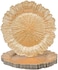 13in Gold Charger Plates Plastic Reef Plate Chargers for Dinner Plates Wedding Elegant D&eacute;cor Place Setting (6 Piece Gold)