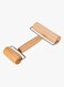 Generic T-Type Baking Stick Wooden Rolling Pin Brown 29X4X19Centimeter