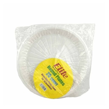 Elite Plate Set - 25 Pieces