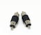 RCA Male to Male RCA Inline Coupler Inline Plug AV Adapter M/M Converter Connector for CCTV Camera (PACK OF 2)