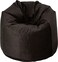 Luxe Decora Soft Suede Velvet Bean Bag Cover Only (3XL, Coffee Brown)