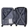 Single Hardside Spinner ABS Trolley Luggage With Number Lock 20 Inches