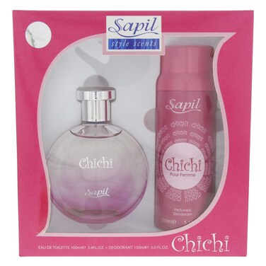 Sapil Chichi Eau De Toilette 100ml  Deo + 150ml