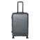 DKNY Vintage 4 Wheel Large Hard Casing Luggage Trolley 77cm Black