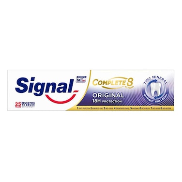 Signal Original Zinc Mineral Complete 8 White Toothpaste 75ml
