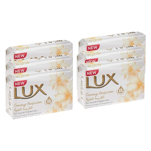 Lux Creamy Perfection Bar Soap 170g x Pack of 6