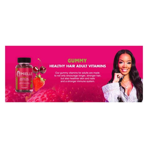 MIELLE HAIR AD VITAMINS 60 GUMMIES