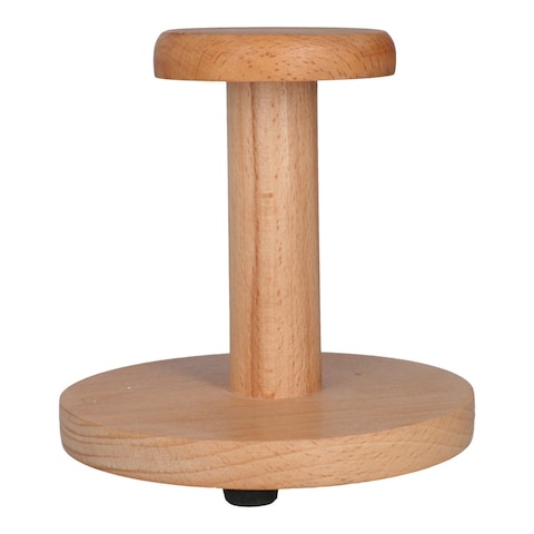 Tissue Roll Stand Beech Wood Small